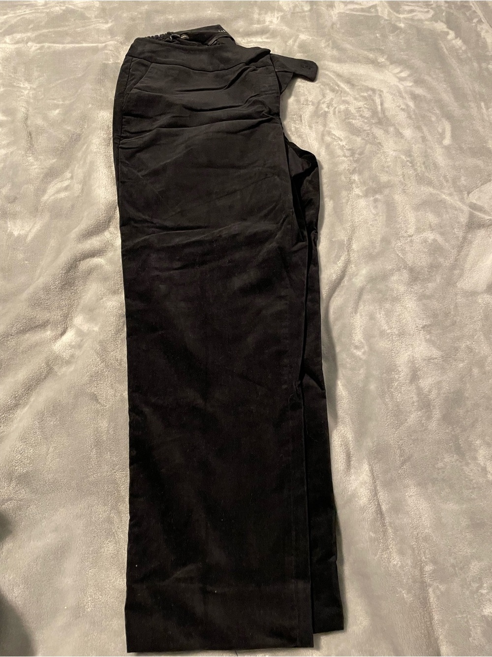 Talbots Black Velvet feel Women's Pants